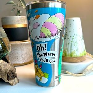 Tervis “Oh The Places You Will Go” stainless steel insulated cup; 30oz